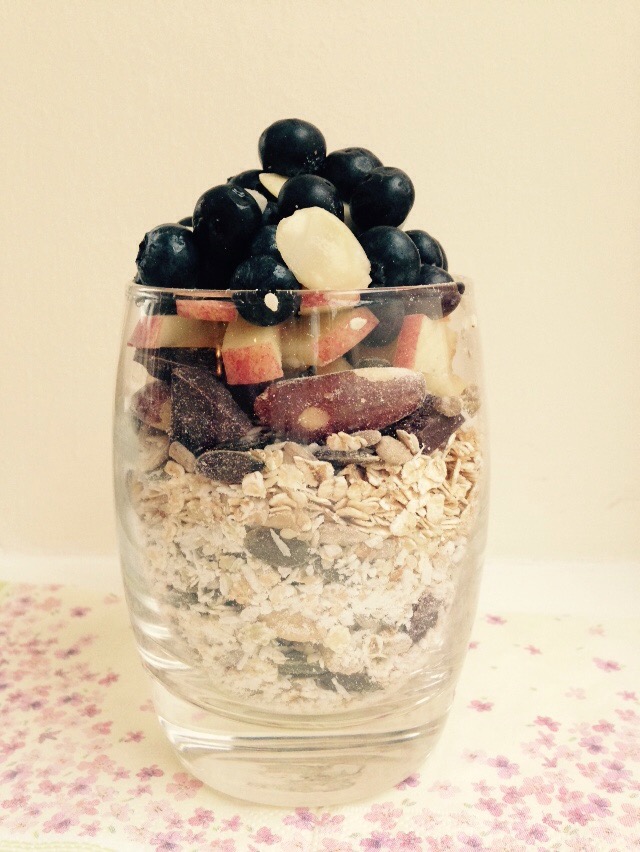 Homemade muesli The Blushing Beetroot